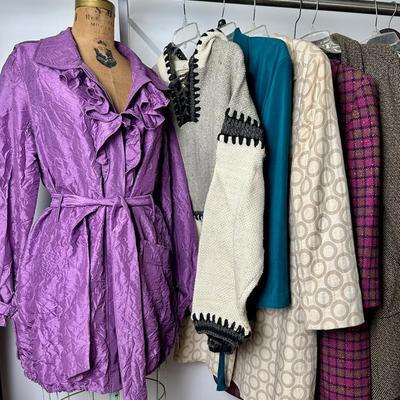 Women's Coats, Jackets & More - Woolies, Vertigo Paris, Due Per Due, Chadwick’s (L-XL)