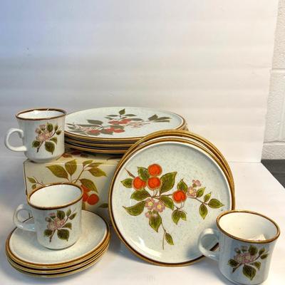 Mid Century Mikasa “Natural Beauty Treesweet” Dinnerware - Some Still In Original Boxes 