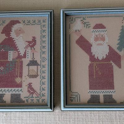 Framed Cross Stitch Art