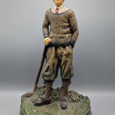 Cast Iron Golfer Doorstop