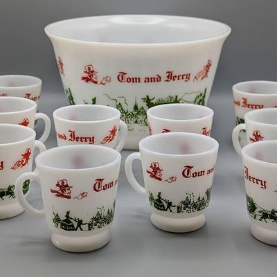 Hazel Atlas Tom And Jerry Set