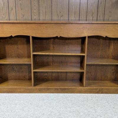 Wood Shelving Unit
