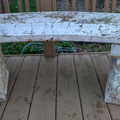 Massarelli Concrete Garden Bench