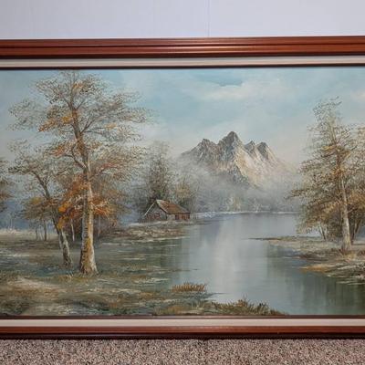 Original Caine Landscape Painting
