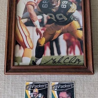 Green Bay Packers Mark Chmura Autographed Photo