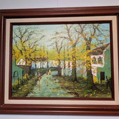 Original Barton Impressionist Painting