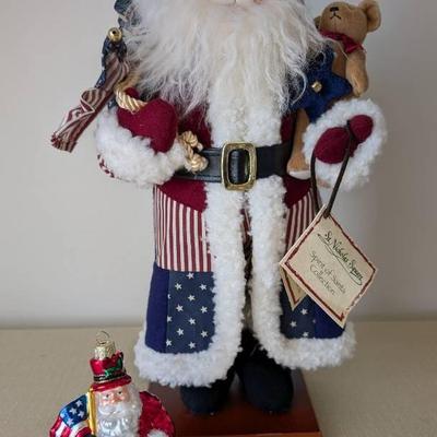 Patriotic Santas