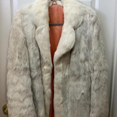 Faux Rabbit Fur like Coat - Size S