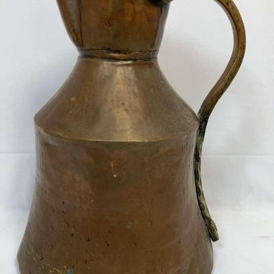 Antique Copper Pitcher