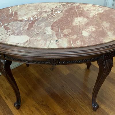 Marble Top Coffee Table