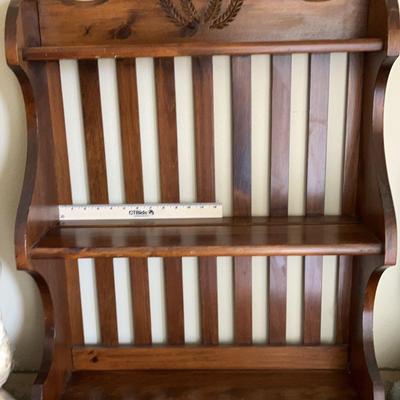 Plate Display Rack 