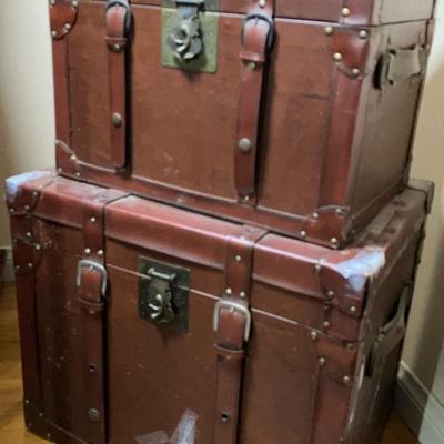 Two Nesting Storage Trunks (2273)
