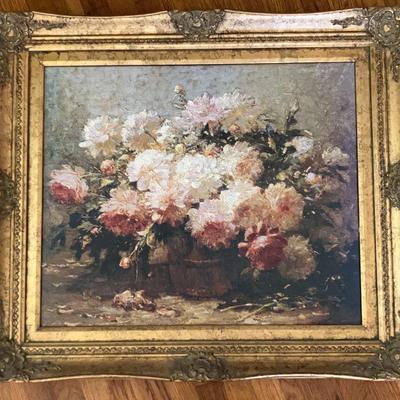 Abbott Graves “Peonies” Artist Enhanced #46/295 w/ COA