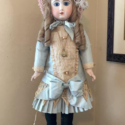Antique French Jullien Bisque Doll - 24"