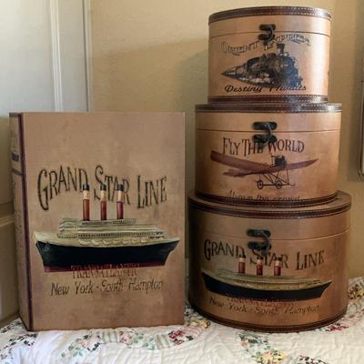 Transportation Theme Storage Boxes