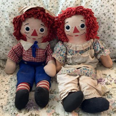 Raggedy Ann & Andy - Knickerbocker Toy Company