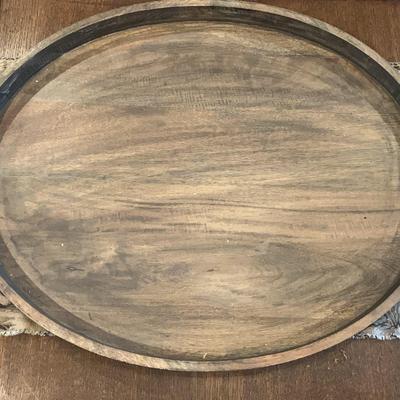 LARGE Oval Tray - 30" x 24"