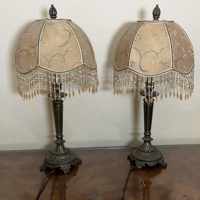 Table Lamps with Tassles