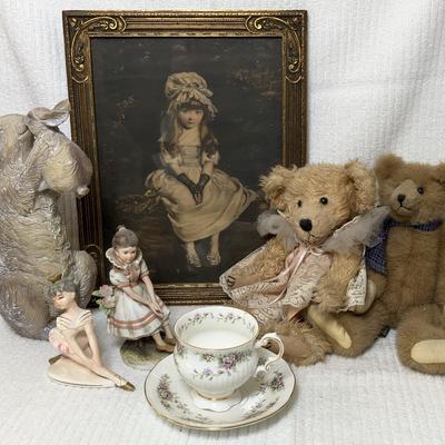 John Everett Millais Print, Figurines, Teddy Bears...
