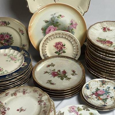 Mix and Match China - England, Germany, Bavaria; Haviland China, 22kt Gold Trim China and More 