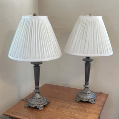 Pair of Lamps - SHADES NOT INCLUDED