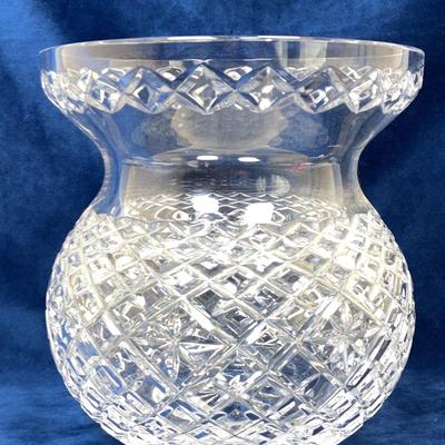 Waterford Crystal Corset Bouquet Centerpiece Vase - 9"