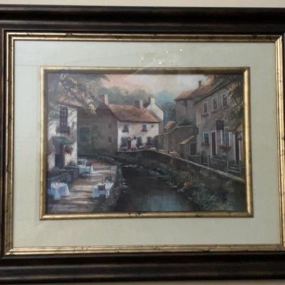 Ruane Manning, "Bill's Pub" Framed Print