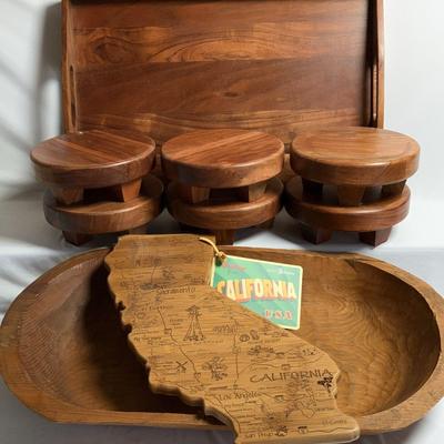 Wood Serving Items 