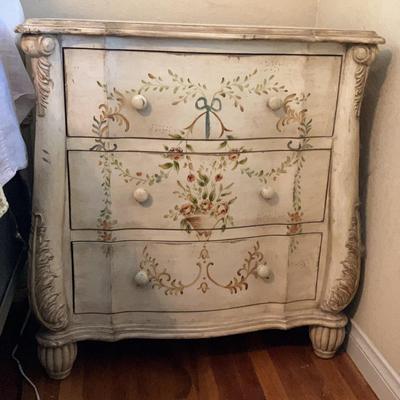 Pair of Three Drawer French Provincial Style Chests