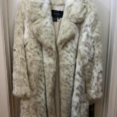 Faux Fur Coat - Terry Lewis Classic Luxuries - size S