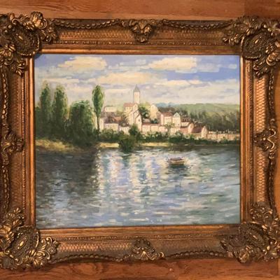 Shoreline Landscape Art on Canvas
