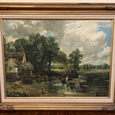The Hay Wain By John Constable - Framed Print