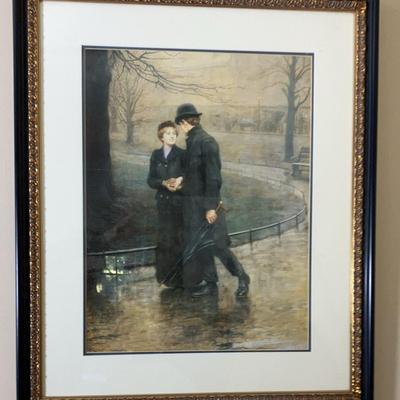 Hugh Goodwin Rivière "The Garden of Eden" Reproduction Print