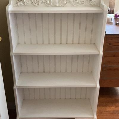 White Book Shelf