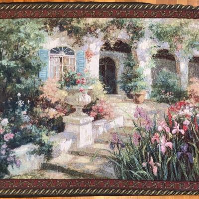 Vail Oxley, "Scented Steps" Fine Art Tapestry