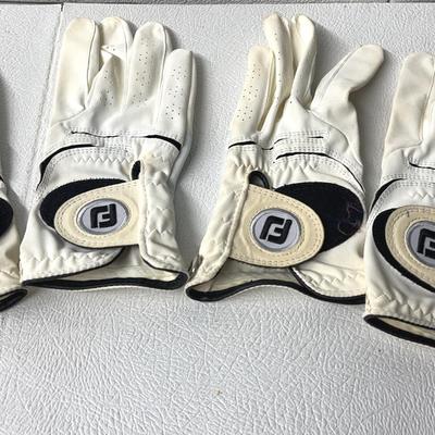 Footjoy Weathersof Golf Gloves, Size LL White, 2 Pairs