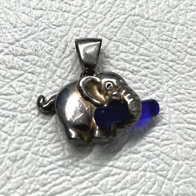 925 Sterling Silver Elephant Pin, Lencia European Designs