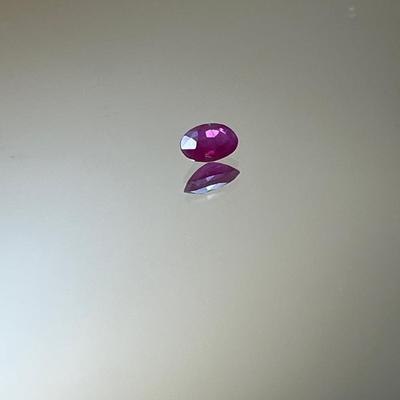 Burma Ruby .50ct 6x4mm - Oval