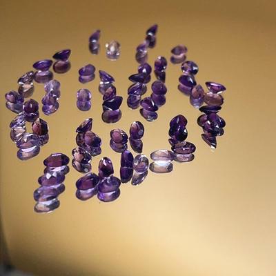 African Amethyst Purple Lilac Parcel 2.1ct Ovals 6x4mm