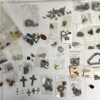 Charms, Chains, and Silver Crosses