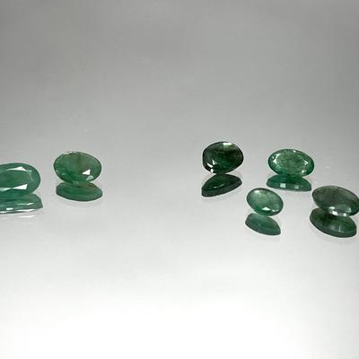 Emeralds - Ovals - 1.45ct 1.65ct & 2.25cttw, 6 Units Total