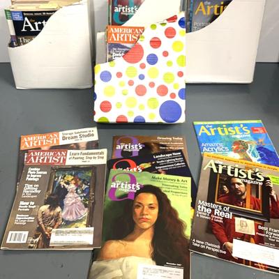 Fine Art Magazines “The Artist’s Magazine” & “American Artist”, Issues 2004-2010 