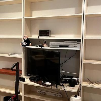 Handmade White Solid Wood Bookshelf - Floor-to-ceiling (9)