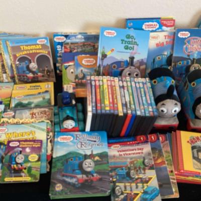 Thomas And Friends Books & CDs Lot