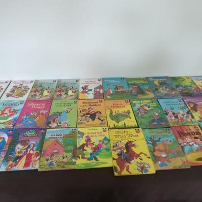 Lot #2 Classic & Modern Disney Story Books Lot Of 30