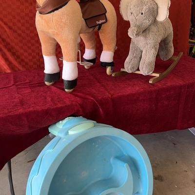 Children’s Delight Riding Toys And Water Table