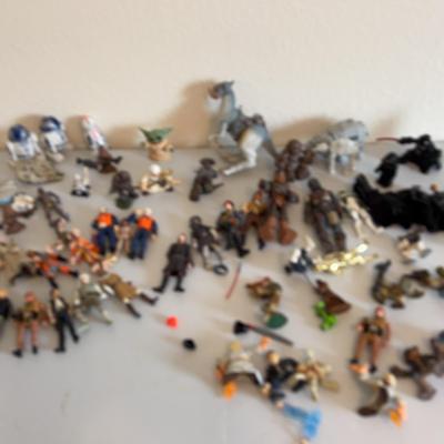 Star Wars Figures And A Few Indiana Jones Figures Too 