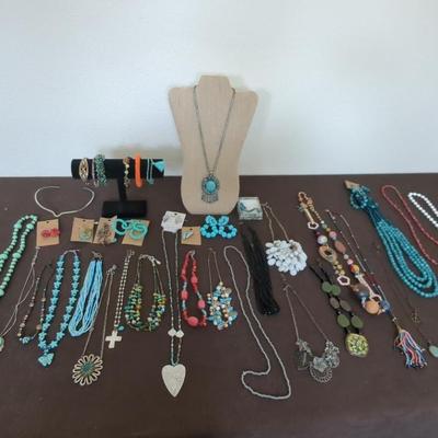 Assorted Lot Of Costume Jewelry 