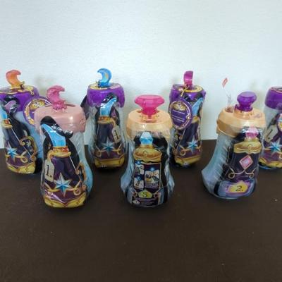 Magic Mixies Pixlings Potion Packs & Dolls Lot Of 10