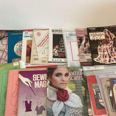Mystery Lot 7 - General Sewing, Needle Point, Knitting , And Other Crafts